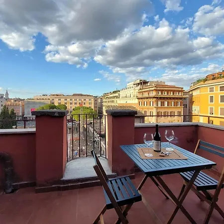 Torre Argentina - Panoramic Penthouse For 8 People With Wonderful Terrace Appartamento
