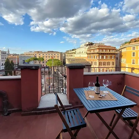 Torre Argentina - Panoramic Penthouse For 8 People With Wonderful Terrace * Roma